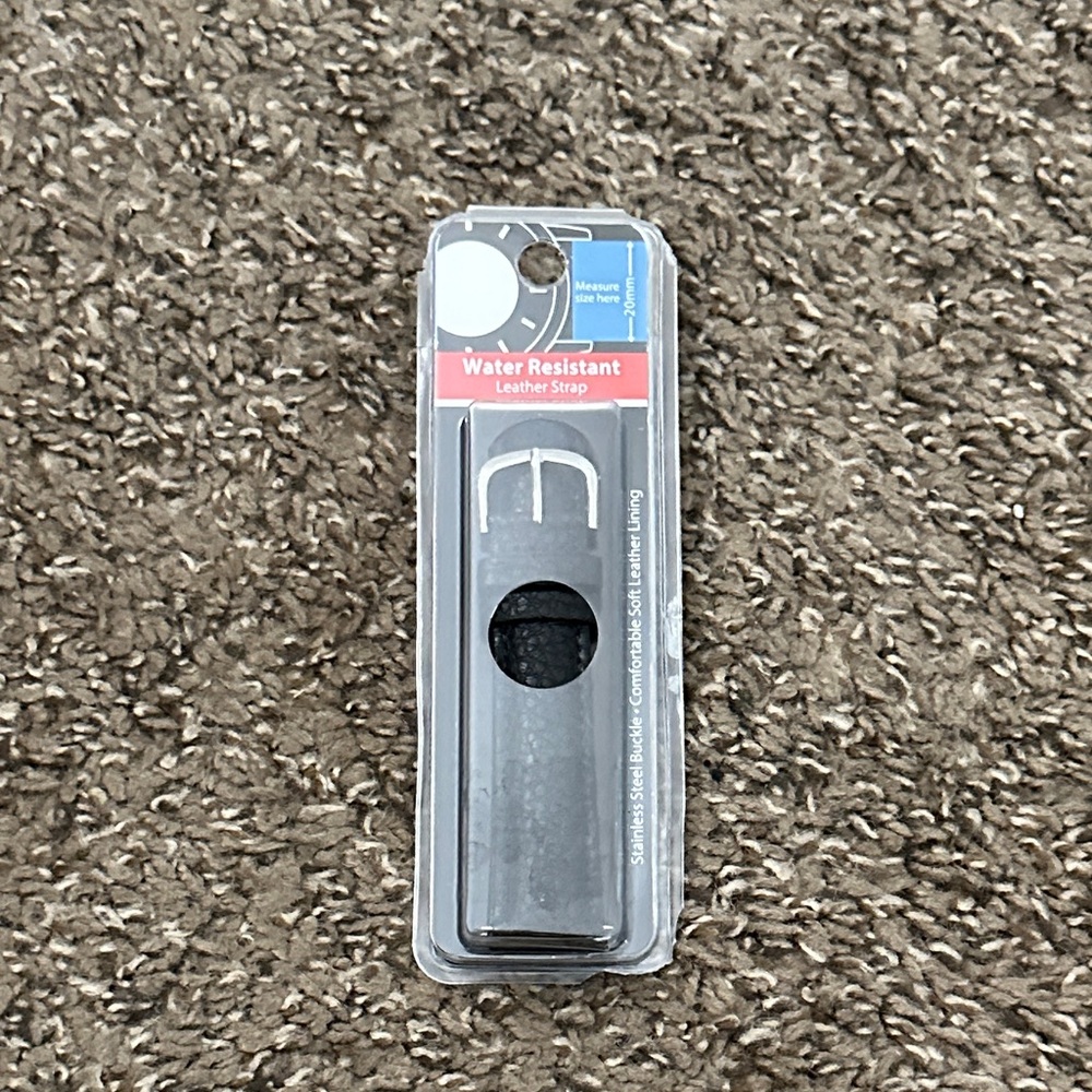 Water Resistant Leather Strap
